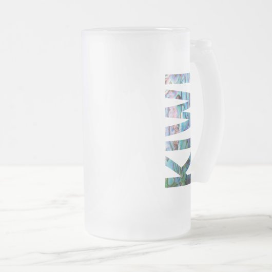 NIEUW-ZEALAND KIWI PAUA MATGLAS BIERPUL (Voorkant rechts)