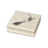 NIEUW ZEALAND KIWI RUBBER STAMP 	RUBBERSTEMPEL (Stempel)