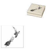 NIEUW ZEALAND KIWI RUBBER STAMP 	RUBBERSTEMPEL (Gestempeld)