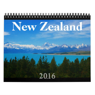 nieuw - zeeland 2016 kalender
