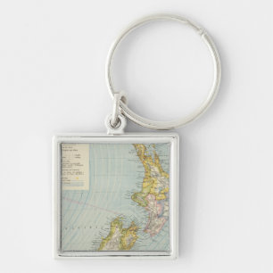 Nieuw-Zeeland 4 Sleutelhanger