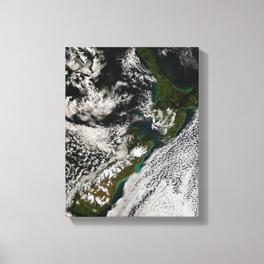 Nieuw-Zeeland 5 Canvas Afdruk (Voorkant)