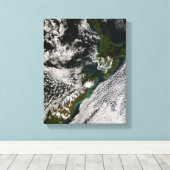Nieuw-Zeeland 5 Canvas Afdruk (Insitu (Houten vloer))