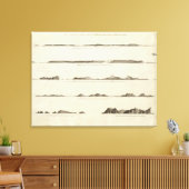 Nieuw-Zeeland 6 Canvas Afdruk (Insitu (Woonkamer))