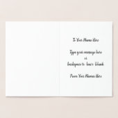 Nieuw-Zeeland Aandenken Wenskaarten Aangepast Zilv Folie Kaarten (Binnen)