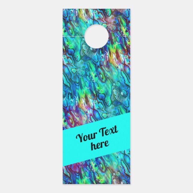 Nieuw-Zeeland Abalone Paua Shell Pattern 1 (Voorkant)