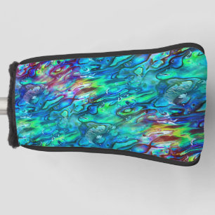 Nieuw-Zeeland Abalone Paua Shell Pattern 1 Golfheadcover