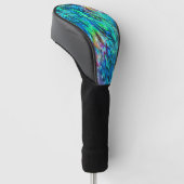 Nieuw-Zeeland Abalone Paua Shell Pattern 1 Golfheadcover (Schuin)