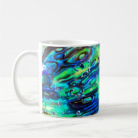 Nieuw-Zeeland Abalone Paua Shell Pattern 1