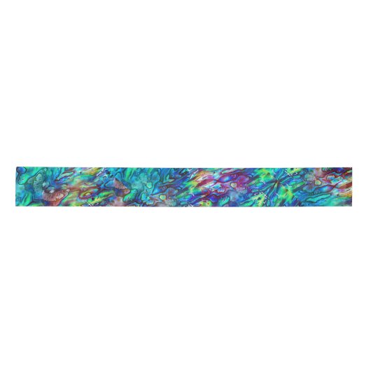 Nieuw-Zeeland Abalone Paua Shell Pattern 1 Lint (Voorkant)
