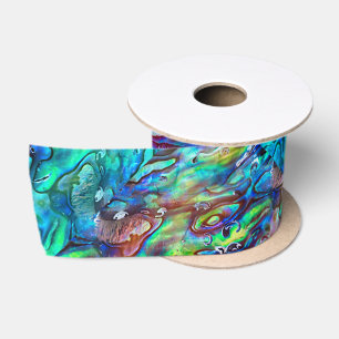 Nieuw-Zeeland Abalone Paua Shell Pattern 1 Lint