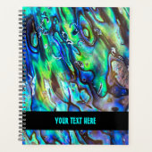 Nieuw-Zeeland Abalone Paua Shell Pattern 1 Planner (Voorkant)