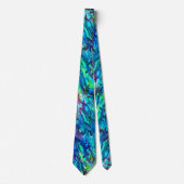 Nieuw-Zeeland Abalone Paua Shell Pattern 1 Stropdas (Voorkant)