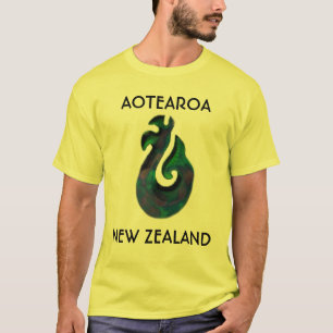 NIEUW ZEELAND, AOTEAROA T-SHIRT