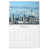 Nieuw-Zeeland - Auckland - Kalender (Feb 2026)