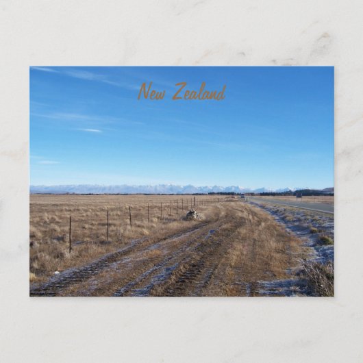 Nieuw-Zeeland Briefkaart (Voorkant)