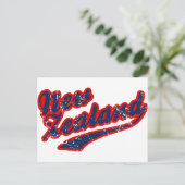 Nieuw-Zeeland Briefkaart (Staand voorkant)