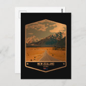 Nieuw-Zeeland Briefkaart (Voorkant / Achterkant)