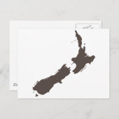 Nieuw-Zeeland Briefkaart (Voorkant / Achterkant)