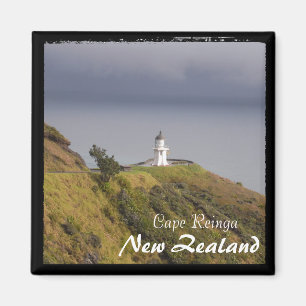 Nieuw Zeeland, de Vuurtoren van Reinga van de Kaap Magneet