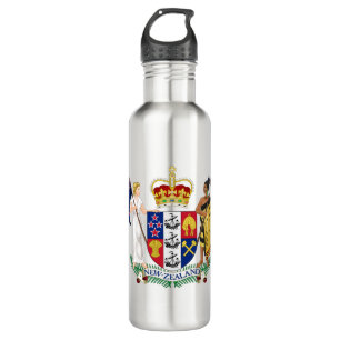 nieuw - zeeland embleem waterfles 