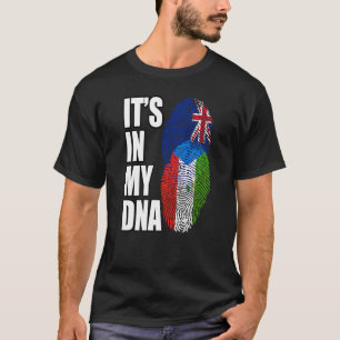 Nieuw-Zeeland en Equatoriaal-Guinea DNA Mix Herita T-shirt
