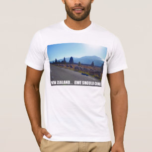 Nieuw-Zeeland... Ewe moet komen T-shirt