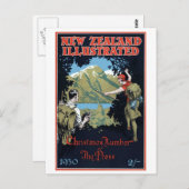  Nieuw-Zeeland Exploratieserver Briefkaart (Voorkant / Achterkant)