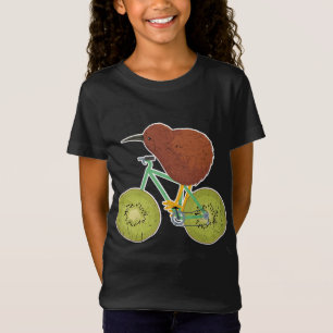 Nieuw-Zeeland Fietsontwerp voor Kiwi Fruit Lovers T-shirt