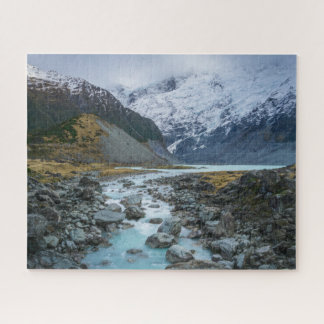Nieuw-Zeeland IJsland Landschap Legpuzzel