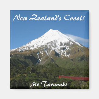 Nieuw-Zeeland is cool! MT Taranaki Print Magneet