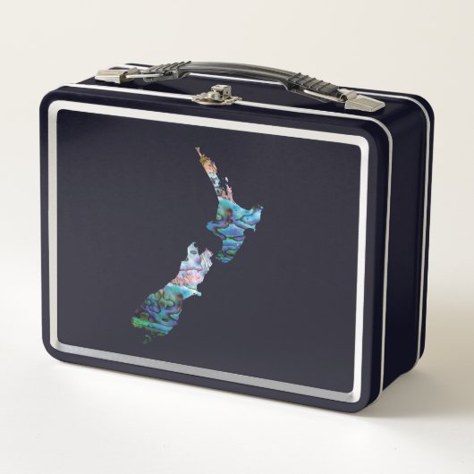 NIEUW-ZEELAND KAART PAUA (Voorkant)