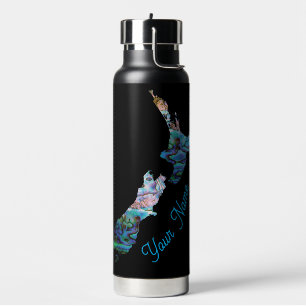 NIEUW-ZEELAND KAART PAUA WATERFLES