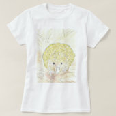 Nieuw-Zeeland Kakapo vogel T shirt (Design voorkant)