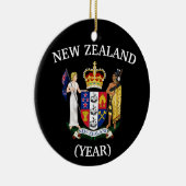 Nieuw-Zeeland kerstversiering Keramisch Ornament (Rechts)