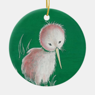 Nieuw-Zeeland Kiwi Bird Keramisch Ornament