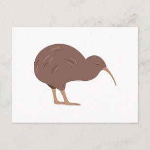 Nieuw-Zeeland Kiwi Briefkaart
