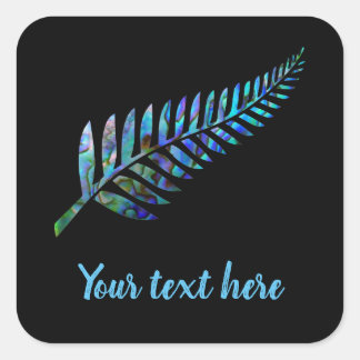  NIEUW-ZEELAND KIWI FERN PAUA STICKER