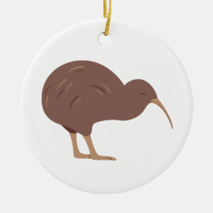 Nieuw-Zeeland Kiwi Keramisch Ornament
