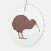 Nieuw-Zeeland Kiwi Keramisch Ornament (Links)