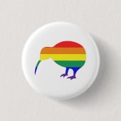 Nieuw-Zeeland Kiwi Pride Ronde Button 3,2 Cm (Voorkant)