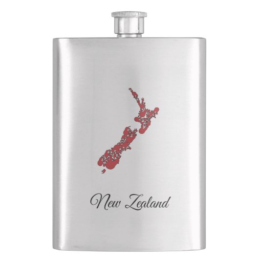 Nieuw-Zeeland Klassieke Flask Flacon (Voorkant)