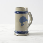 Nieuw-Zeeland Mok Kiwi Beer Stein (Voorkant rechts)