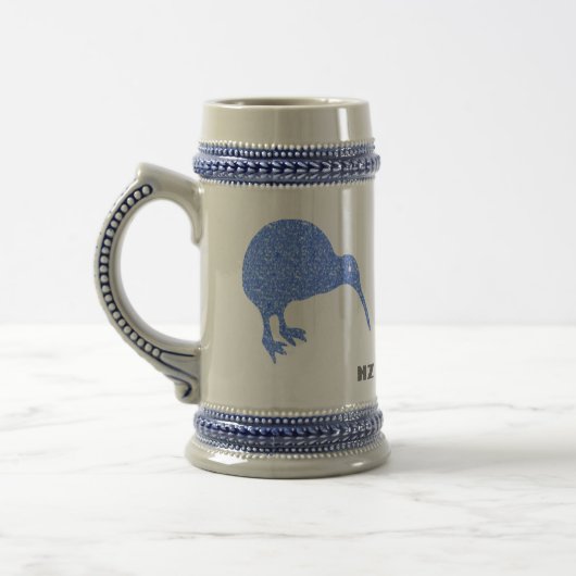 Nieuw-Zeeland Mok Kiwi Beer Stein (Links)