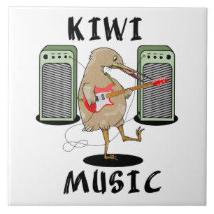 Nieuw-Zeeland Muziek Kiwi gitaar spelen Tegeltje