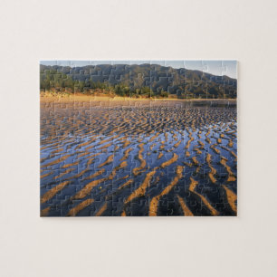 Nieuw-Zeeland, nationaal park Abel Tasman, kust 2 Legpuzzel