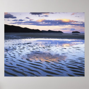 Nieuw-Zeeland, nationaal park Abel Tasman, kust Poster