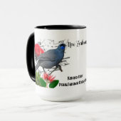 Nieuw-Zeeland Native Bird Coffee Mok (Voorkant links)