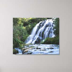 Nieuw-Zeeland, Noordereiland, Karangahake Gorge, Canvas Afdruk