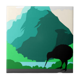 Nieuw-Zeeland  ontwerp Tegeltje